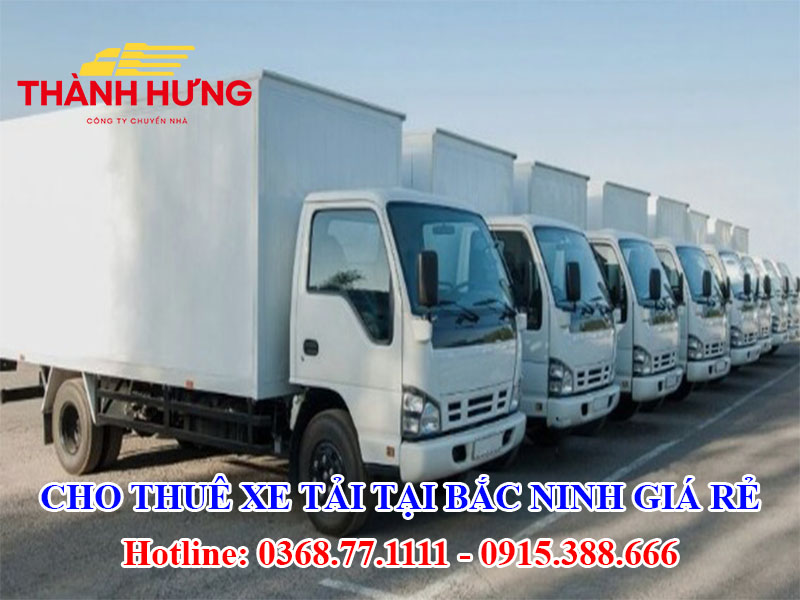 Cho Thuê Xe Tải Tại Bắc Ninh Giá Rẻ