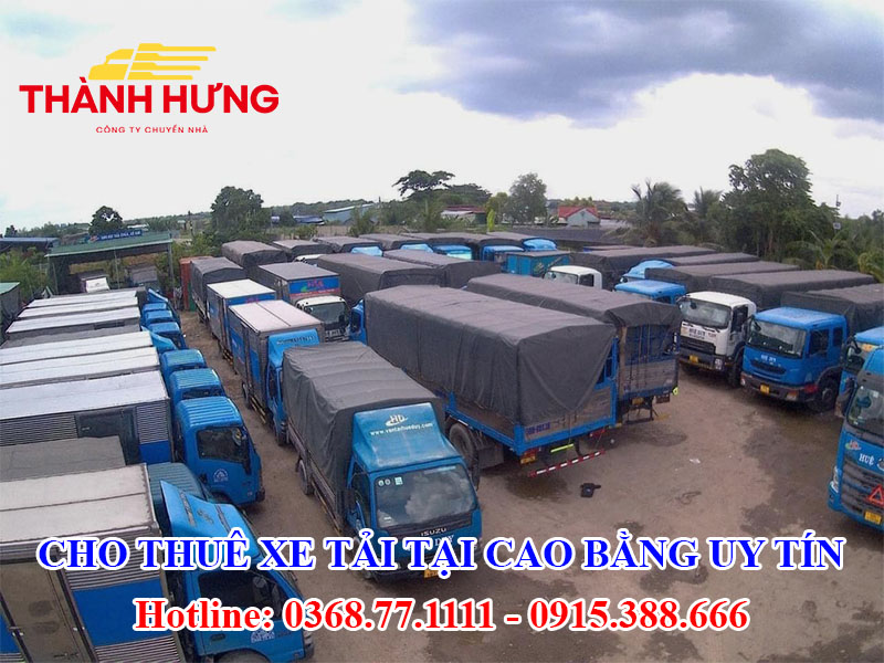 Cho Thuê Xe Tải Tại Cao Bằng Uy Tín