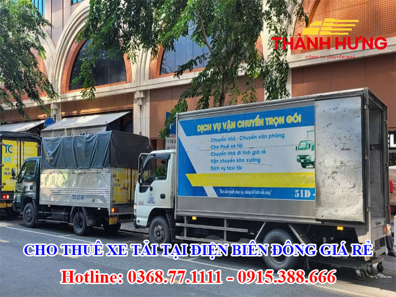 Cho Thuê Xe Tải Tại Điện Biên Đông Giá Rẻ