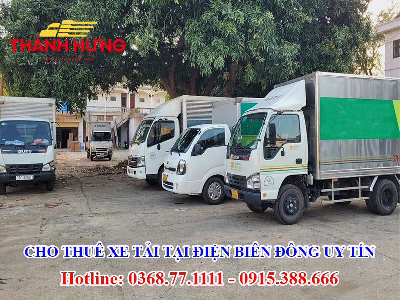 Cho Thuê Xe Tải Tại Điện Biên Đông Uy Tín