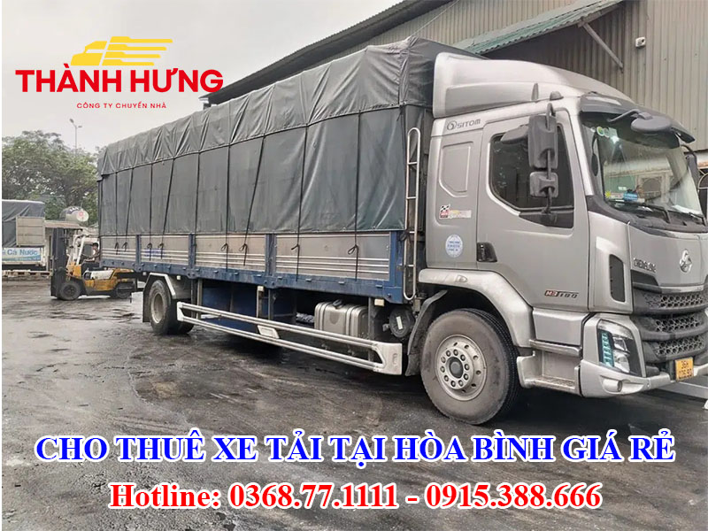 Cho Thuê Xe Tải Tại Hòa Bình Giá Rẻ