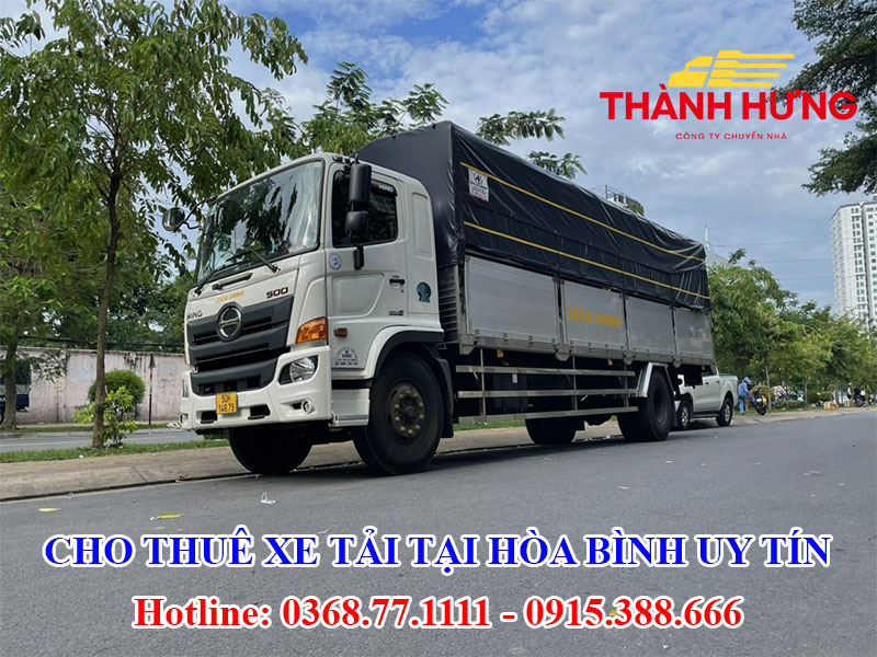 Cho Thuê Xe Tải Tại Hòa Bình Uy Tín