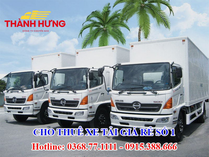 Cho Thuê Xe Tải Tại Hưng Yên Giá Rẻ Số 1
