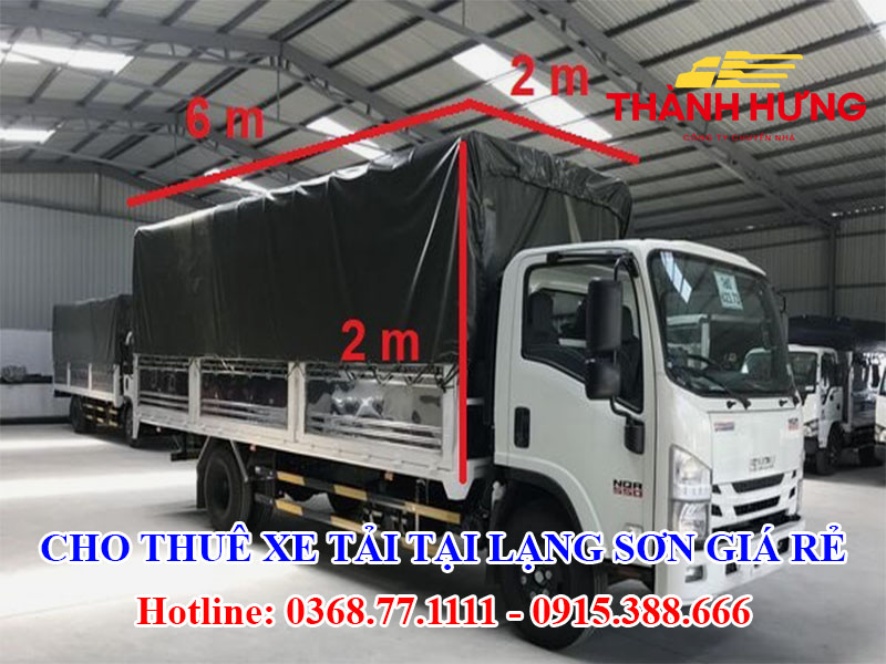 Cho Thuê Xe Tải Tại Lạng Sơn Giá Rẻ
