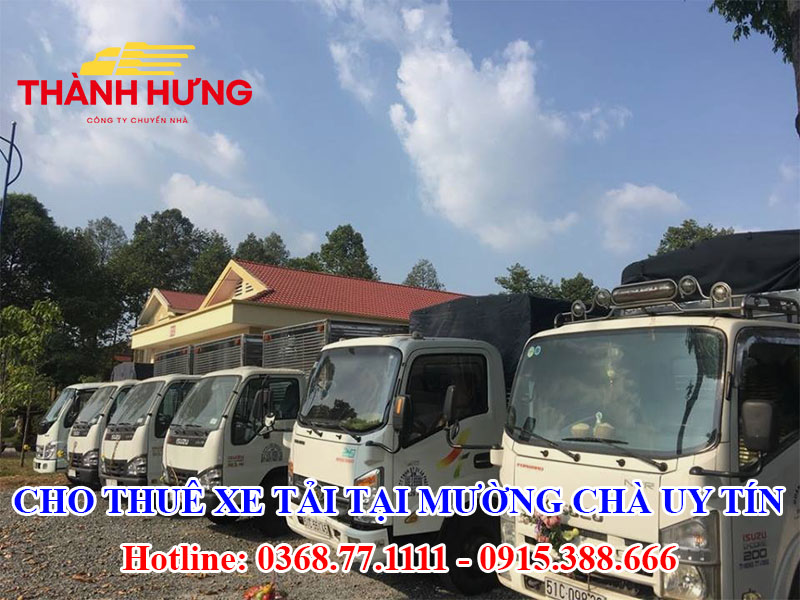Cho Thuê Xe Tải Tại Mường Chà Uy Tín