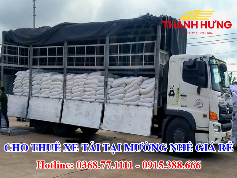 Cho Thuê Xe Tải Tại Mường Nhé Giá Rẻ