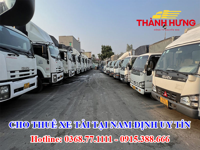 Cho Thuê Xe Tải Tại Nam Định Uy Tín