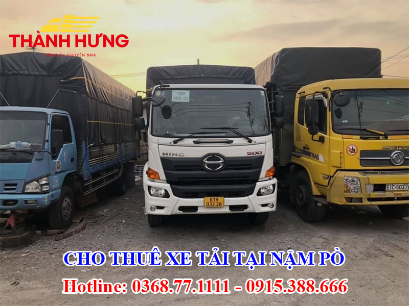 Cho Thuê Xe Tải Tại Nậm Pồ