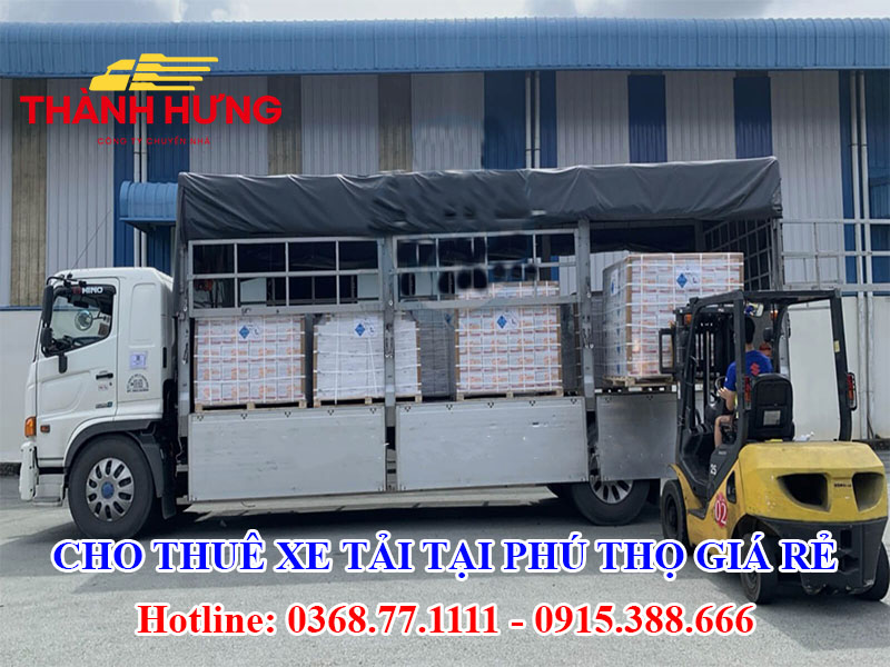 Cho Thuê Xe Tải Tại Phú Thọ Giá Rẻ