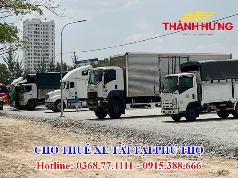 Cho Thuê Xe Tải Tại Phú Thọ