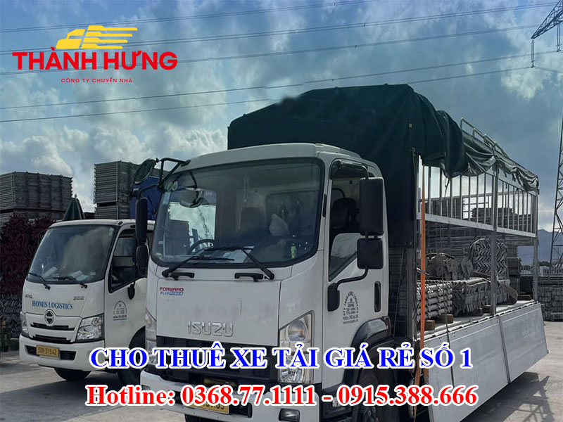 Cho Thuê Xe Tải Tại Sơn La Giá Rẻ Số 1 