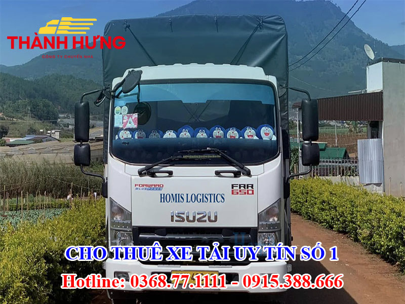 Cho Thuê Xe Tải Tại Thái Nguyên Uy Tín Số 1