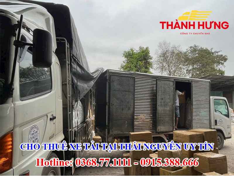 Cho Thuê Xe Tải Tại Thái Nguyên Uy Tín