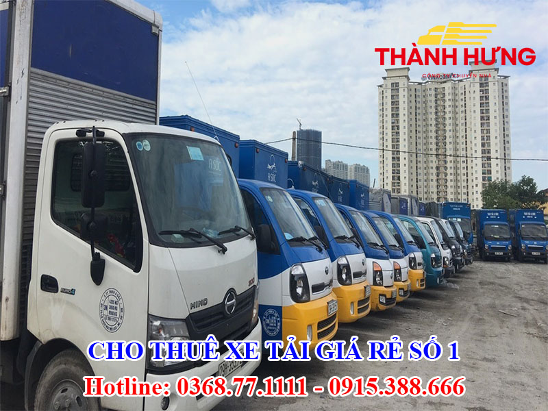 Cho Thuê Xe Tải Tại Tx. Mường Lay Giá Rẻ Số 1