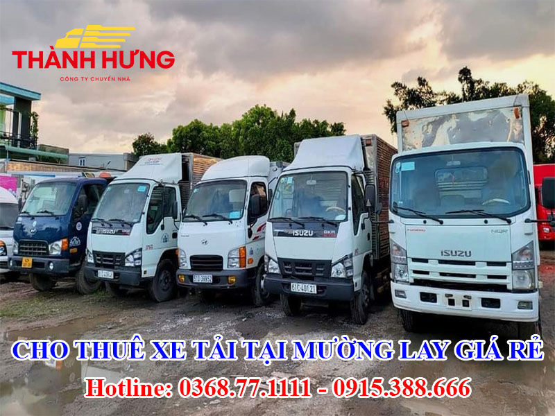 Cho Thuê Xe Tải Tại Tx. Mường Lay Gia Rẻ