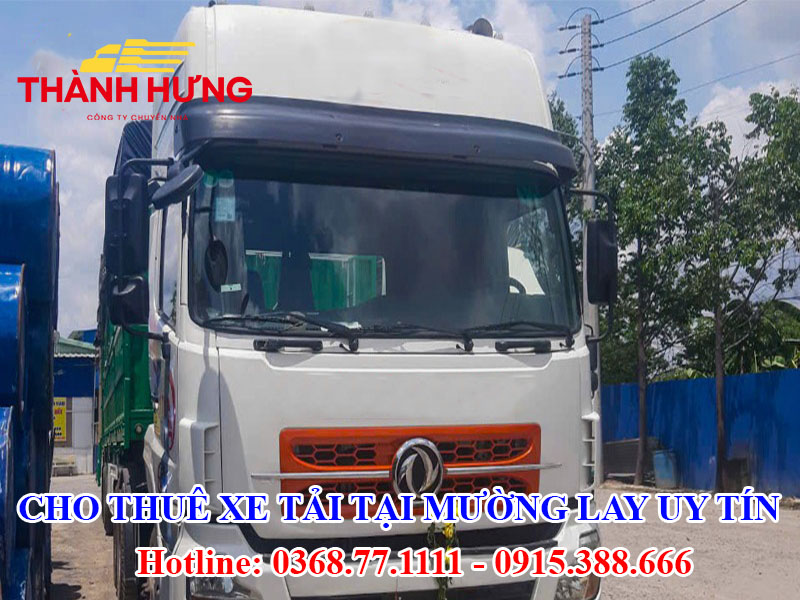 Cho Thuê Xe Tải Tại Tx. Mường Lay Uy Tín