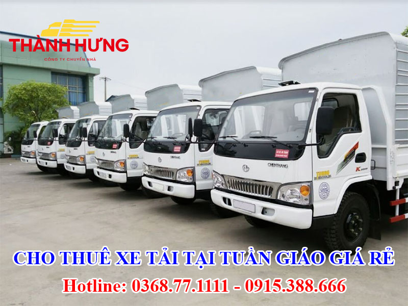 Cho Thuê Xe Tải Tại Tuần Giáo Giá Rẻ