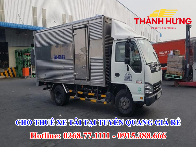 Cho Thuê Xe Tải Tại Tuyên Quang Giá Rẻ