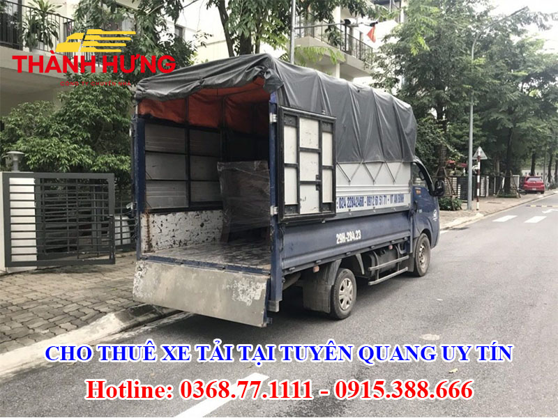 Cho Thuê Xe Tải Tại Tuyên Quang Uy Tín