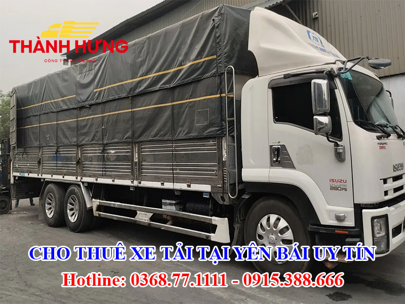 Cho Thuê Xe Tải Tại Yên Bái Uy Tín