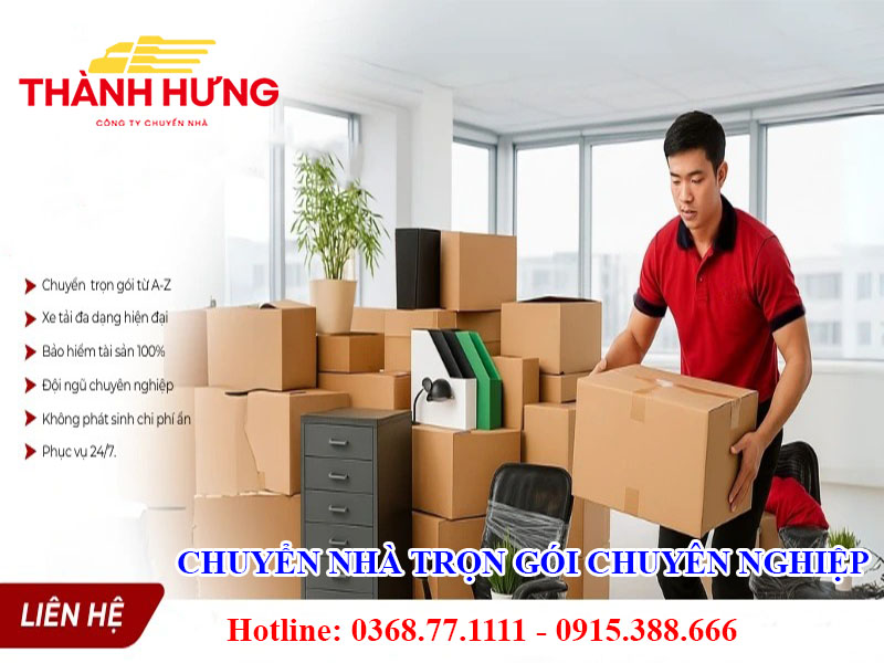 Chuyển Nhà Trọn Gói Tại Ninh Bình Chuyên Nghiệp