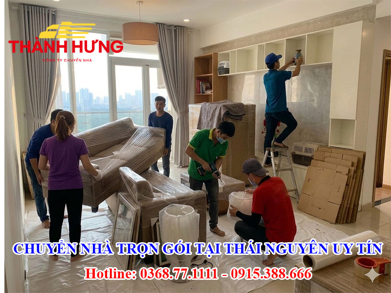 Chuyển Nhà Trọn Gói Tại Thái Nguyên Uy Tín