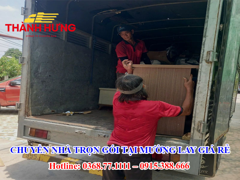 Chuyển Nhà Trọn Gói Tại Thị Xã Mường Lay Giá Rẻ