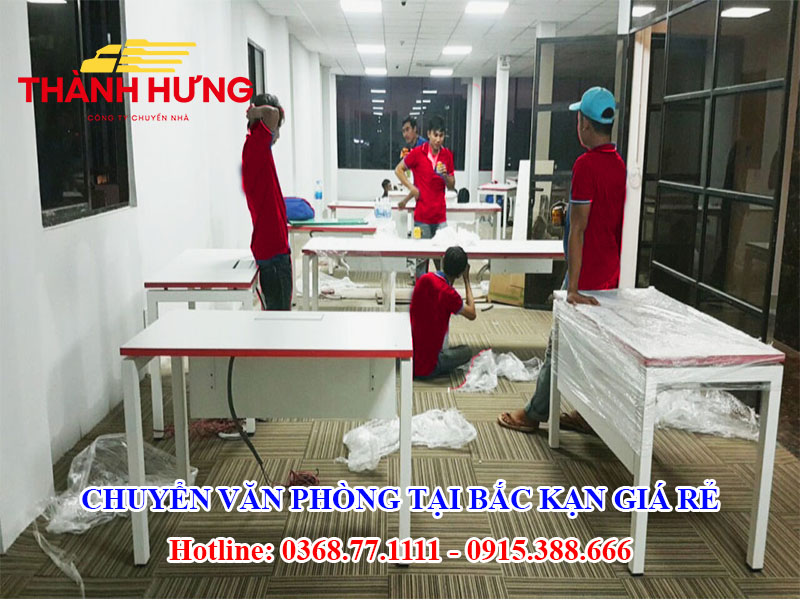 Chuyển Văn Phòng Tại Bắc Kạn Giá Rẻ