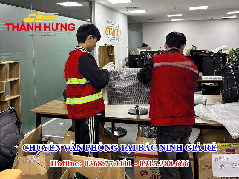 Chuyển Văn Phòng Tại Bắc Ninh Giá Rẻ