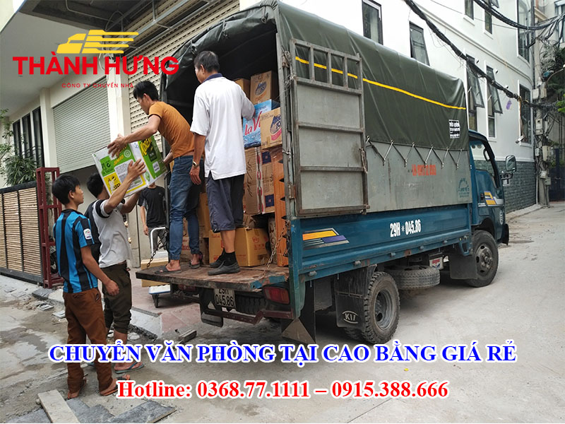 Chuyển Văn Phòng Tại Cao Bằng Giá Rẻ