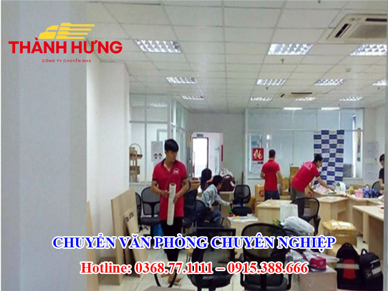 Chuyển Văn Phòng Tại Tp. Điện Biên Phủ Chuyên Nghiệp