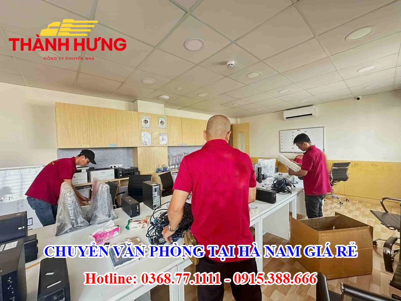 Chuyển Văn Phòng Tại Hà Nam Giá Rẻ