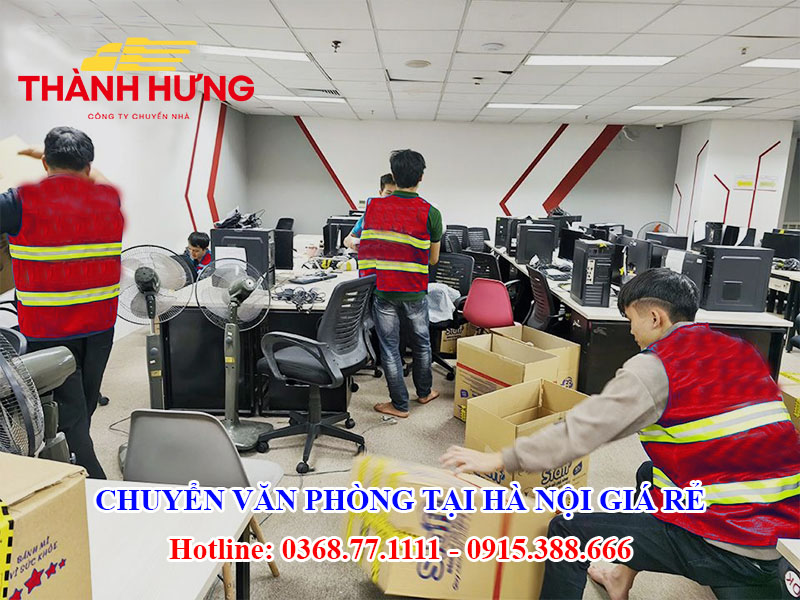 Chuyển Văn Phòng Tại Hà Nội Giá Rẻ