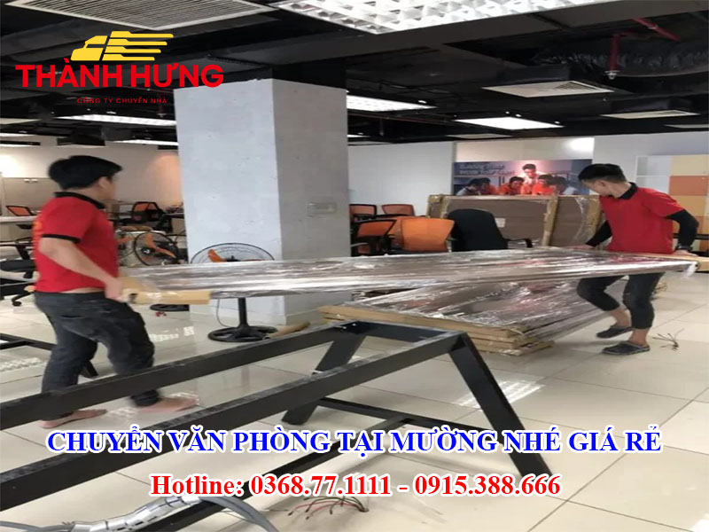 Chuyển Văn Phòng Tại Mường Nhé Giá Rẻ