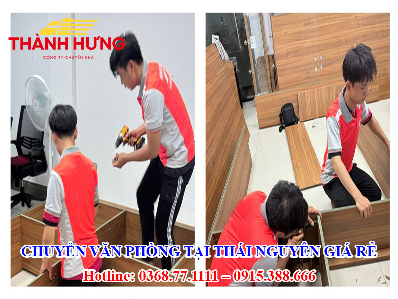 Chuyển Văn Phòng Tại Thái Nguyên Giá Rẻ