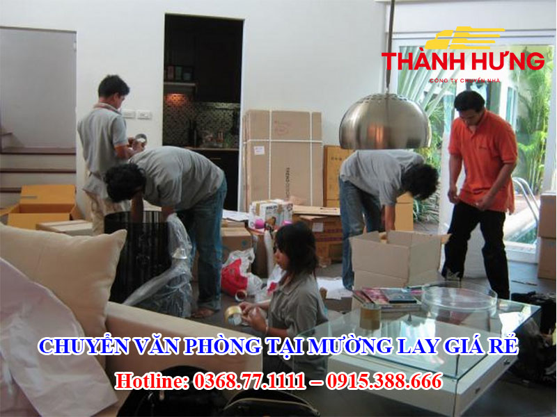 Chuyển Văn Phòng Tại Tx. Mường Lay Giá Rẻ