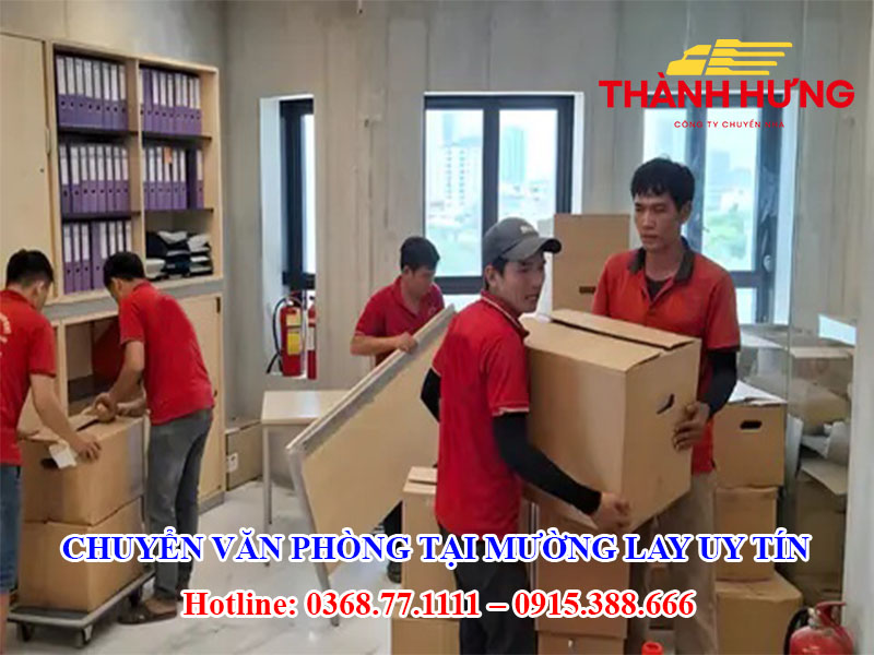 Chuyển Văn Phòng Tại Tx. Mường Lay Uy Tín