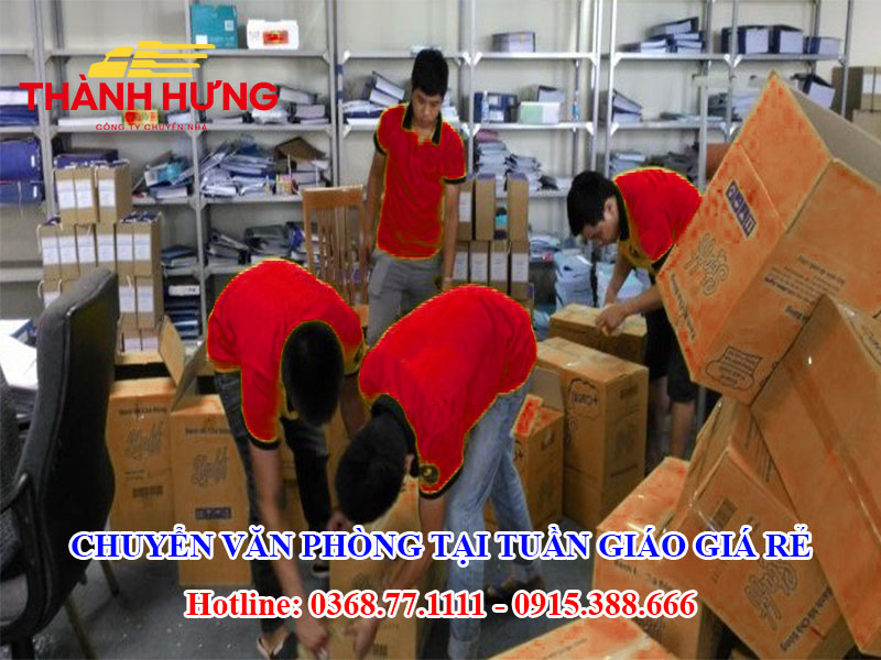 Chuyển Văn Phòng Tại Tuần Giáo Giá Rẻ
