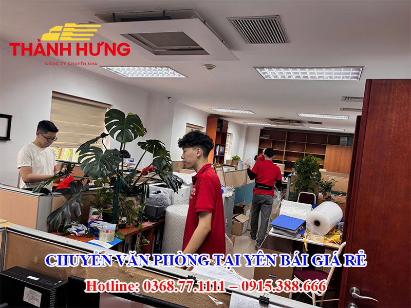 Chuyển Văn Phòng Tại Yên Bái Giá Rẻ