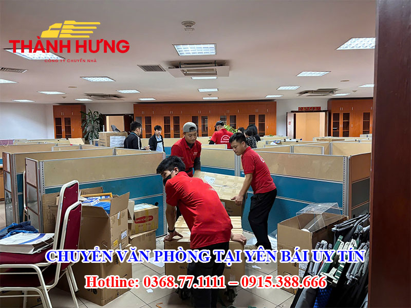 Chuyển Văn Phòng Tại Yên Bái Uy Tín