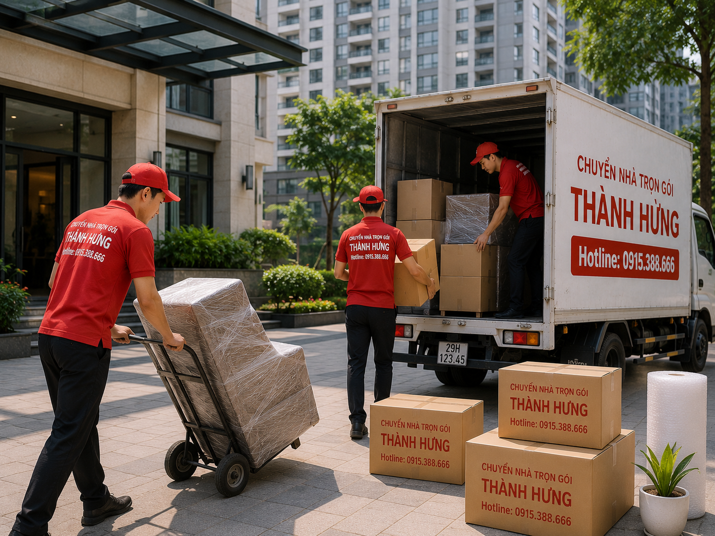 Chuyển Nhà Trọn Gói Thành Hưng Tại Điện Biên