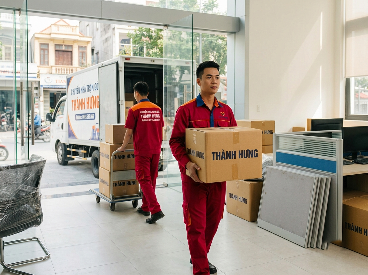 Dịch Vụ Chuyển Văn Phòng Điện Biên Của Thành Hưng 