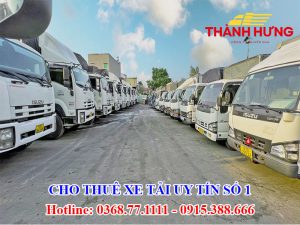 Cho Thuê Xe Tải Tại Hưng Yên Uy Tín Số 1