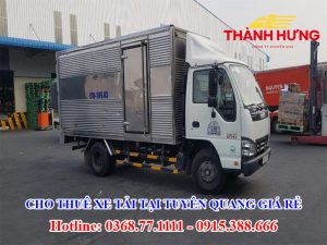Cho Thuê Xe Tải Tại Tuyên Quang Giá Rẻ
